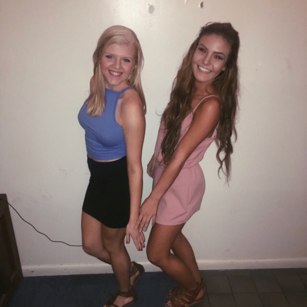 Urban Outfitters Pink Tank Romper